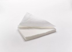 Одноразовое полотенце спанлейс 35х70см белое пл.40 отд. сложение (50 шт)