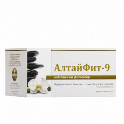 Травяной чай Алфит "АлтайФит- 9", седативный, 20 фильтр-пакетиков (40 гр)