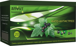 Травяной чай Алфит "Композит 4", фитоантистресс, 20 пакетиков (40 гр)