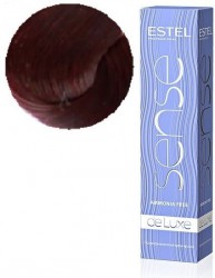 Sense De Luxe Крем-краска для волос, 5/45 Cветлый шатен медно-красный, 60 мл, SE5/45